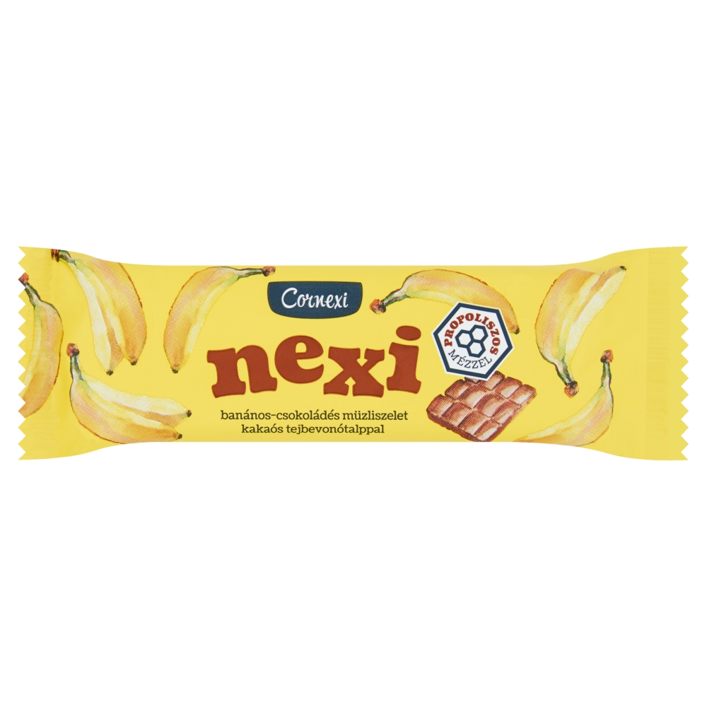 Cornexi NEXI Banános müzliszelet kakaós tejbevonó talppal 25g